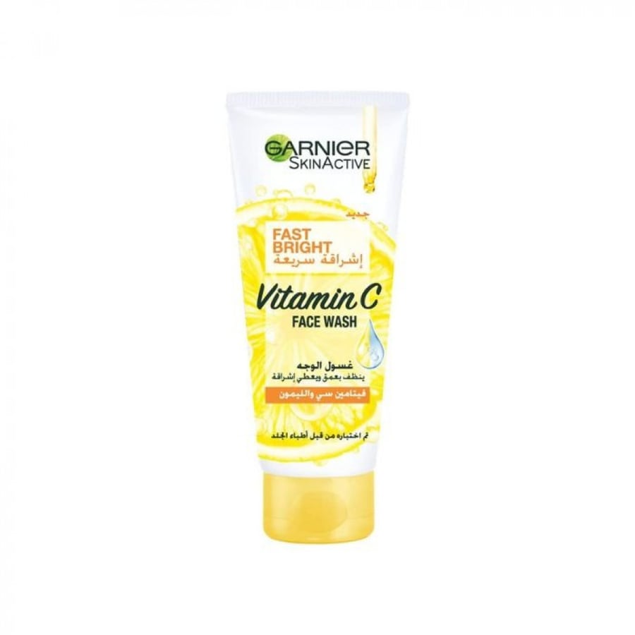 Garnier Face Wash Vitamin C and Lemon Rapid Radiance 100ml