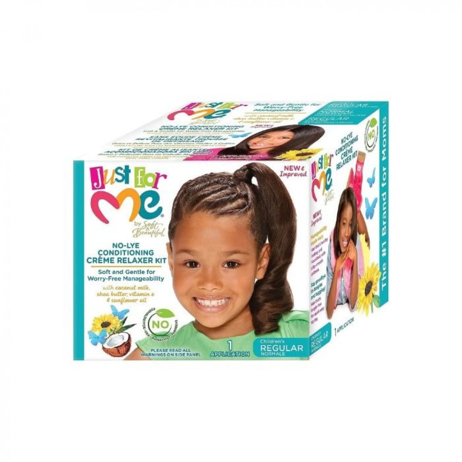 Just4Me Hair Straightener For Kids With Soothing Creams (Regular)