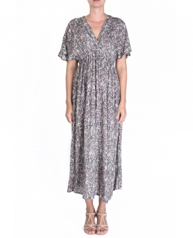 SNAKE PATTERN BEIGE