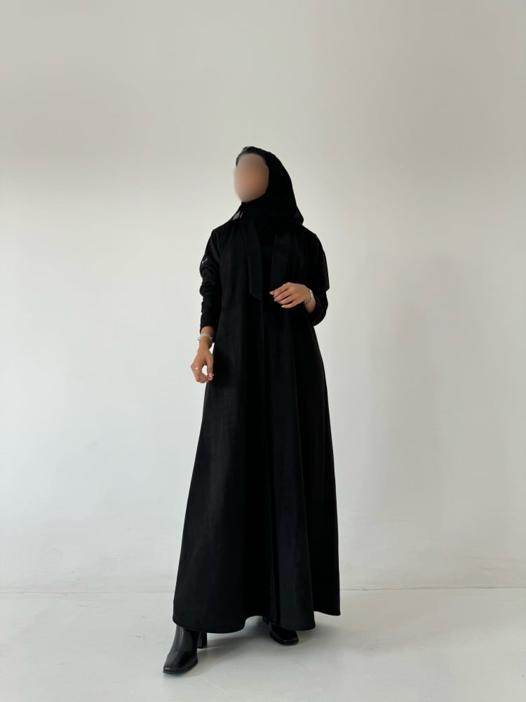 عبايه شمواه اسود انيقه