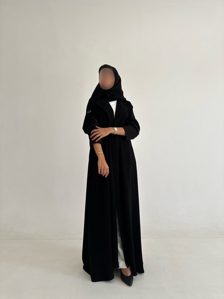 قماش كريب ملكي للعبايات - خمرة