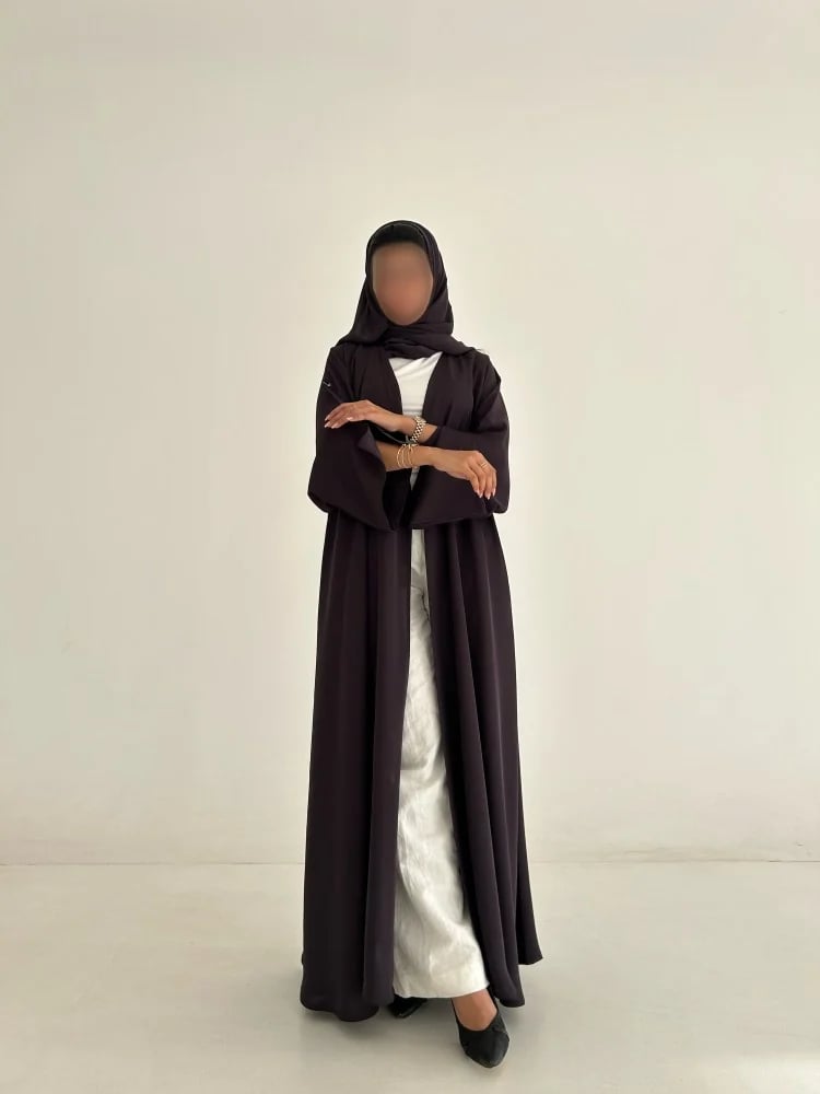 عباية كريب كلوش