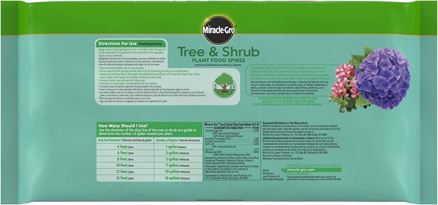 Miracle-Gro® 12 external feeding nails for vegetarians