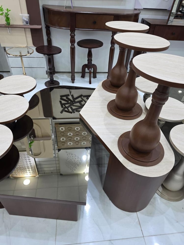 طاولات حبيتن كبيره مع 6 خدمات