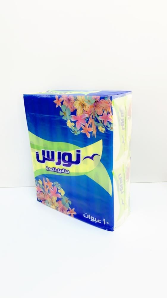 Nouras tissues 160 tissues double 10 boxes