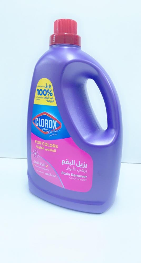 Clorox for colored clothes 3 liters with floral scent removes stains and enhances colors