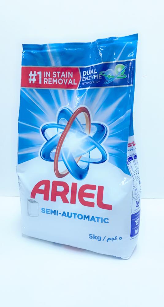 Ariel laundry detergent soap 5 kilograms for regular washing machines