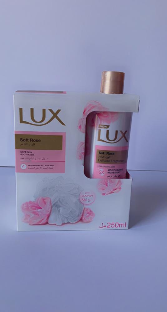 Lux body wash 250 ml soft rose for soft skin