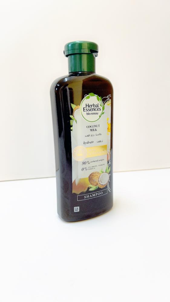 Herbal shampoo 400 ml moisturizing with coconut extract