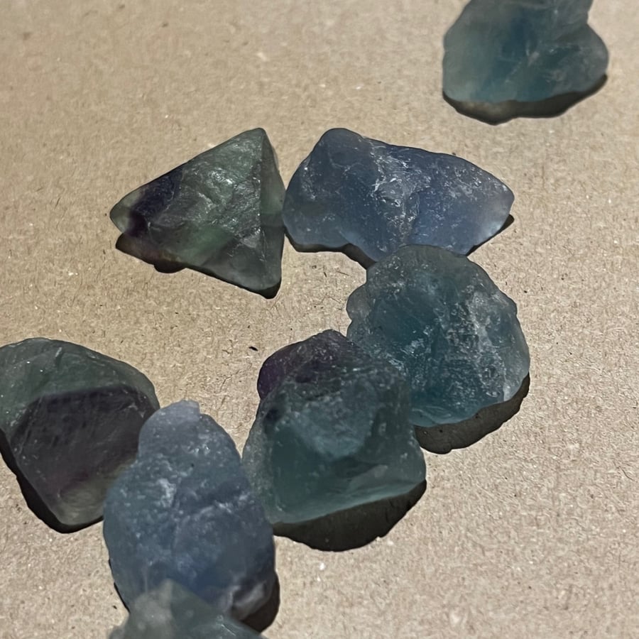 Raw fluorite