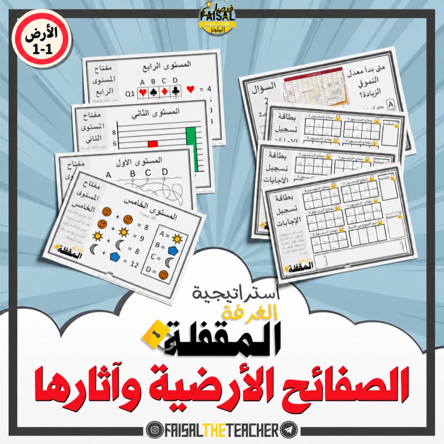 استراتيجية الغرفة المقفلة - الصفائح الأرضية وآثارها