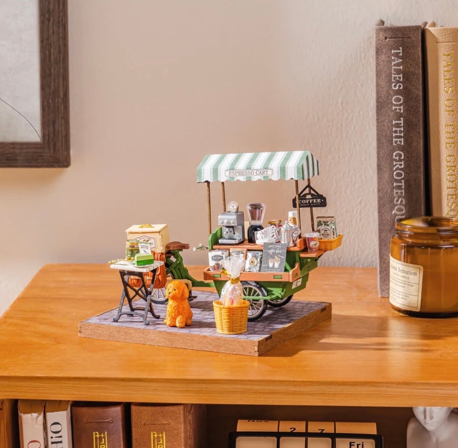 عربة القهوة