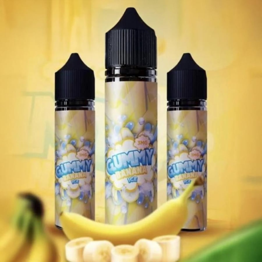 قمي موز ايس 60 مل - Gummy Banana Ice 60ml