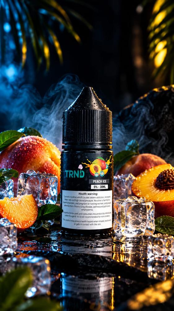 ترند خوخ ايس سولت 30 مل - Trnd peach ice salt 30 ml