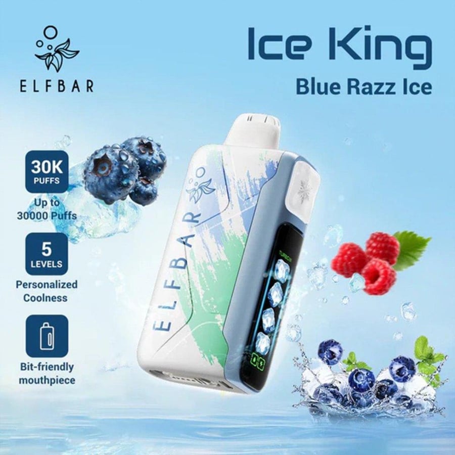 الف بار ايس كينق 30000 - Elfbar Ice King 50mg