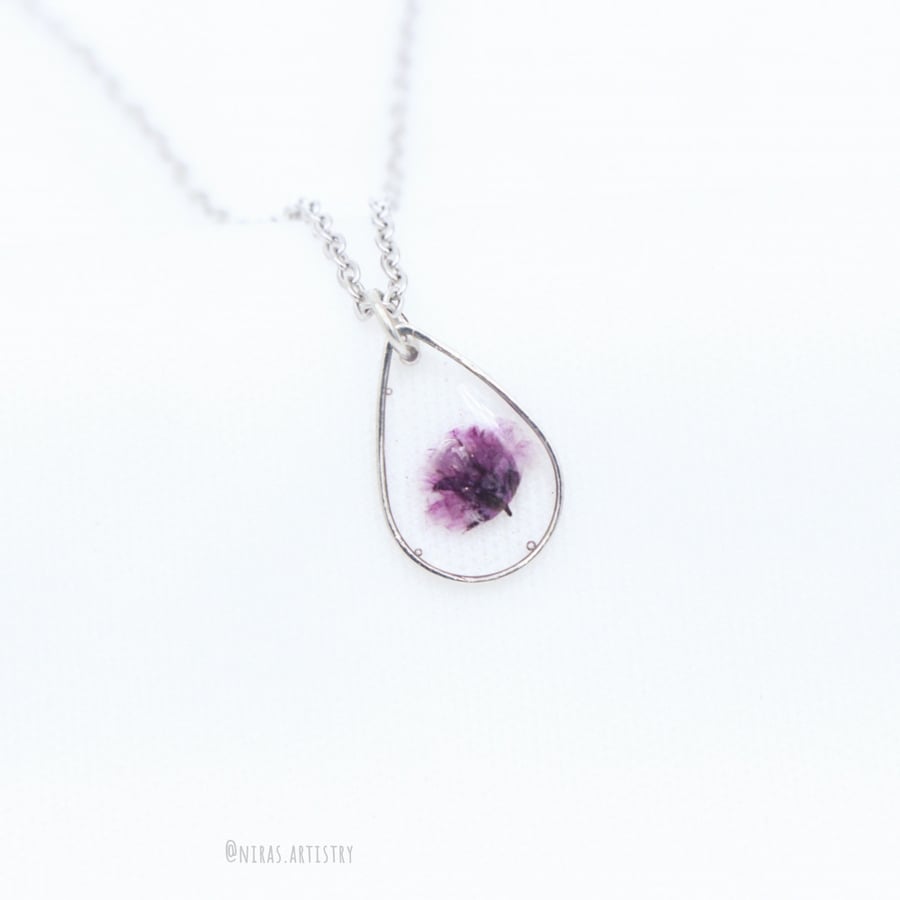 قلاده purple drop