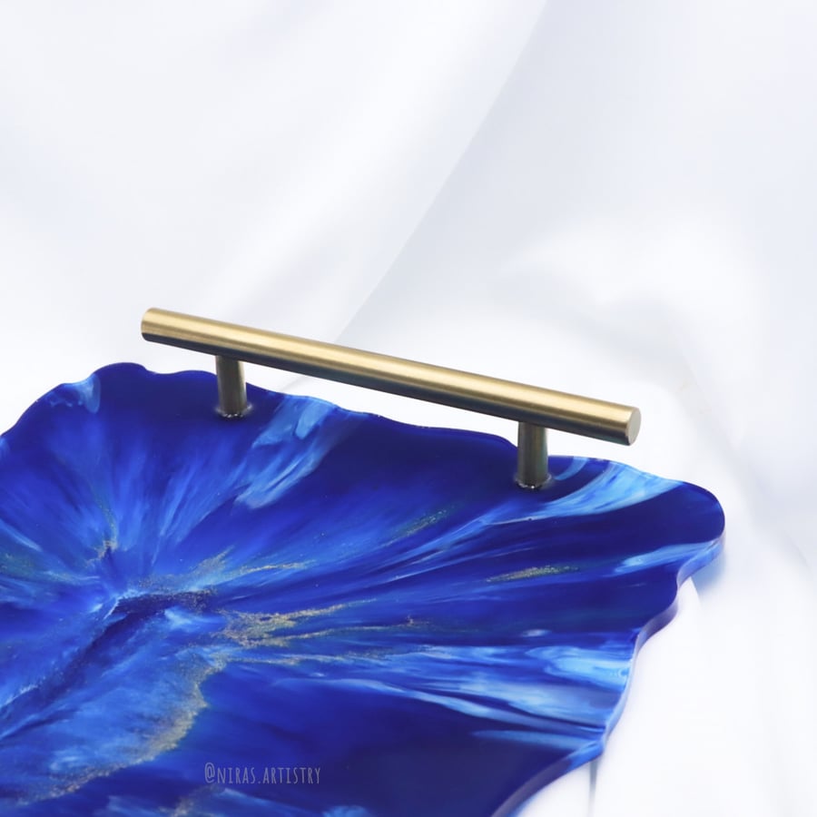 Blue tray