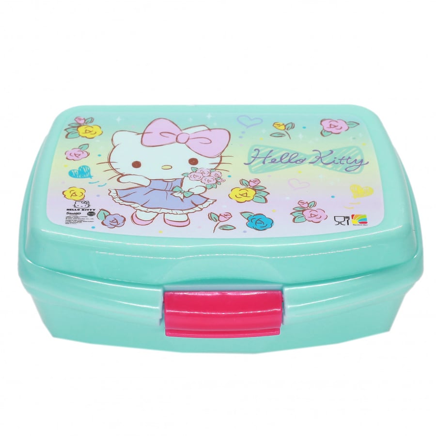 هيلوكيتي- علبة غداء بلاستيك - Hello Kitty Plastic Lunch Box