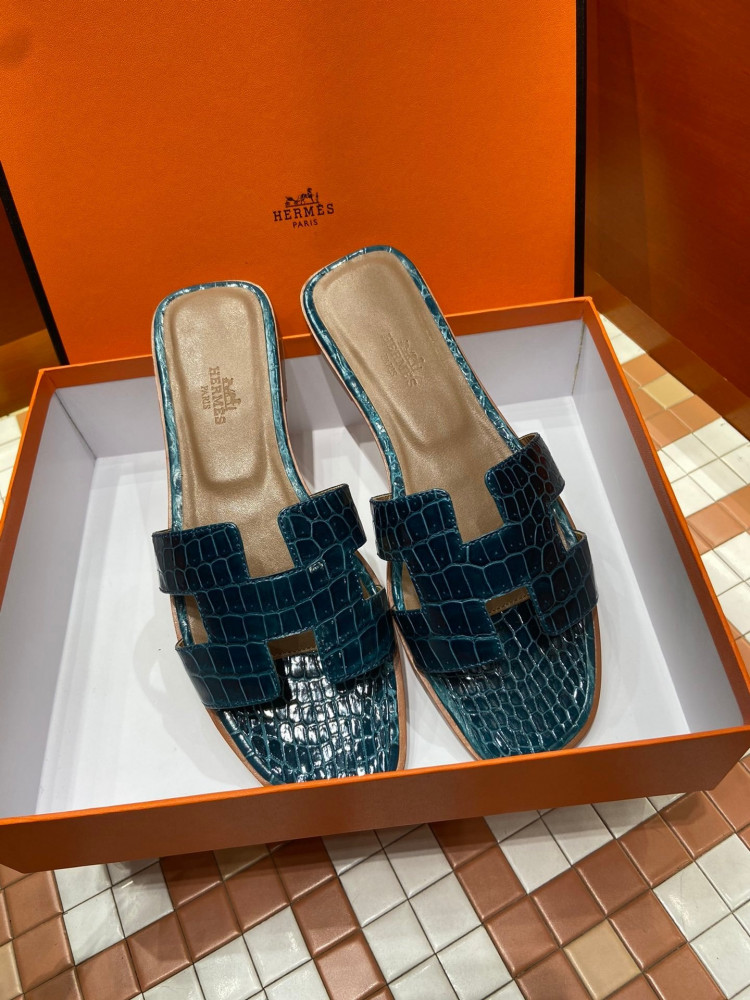 HERMES WOMEN SANDEL GREAN