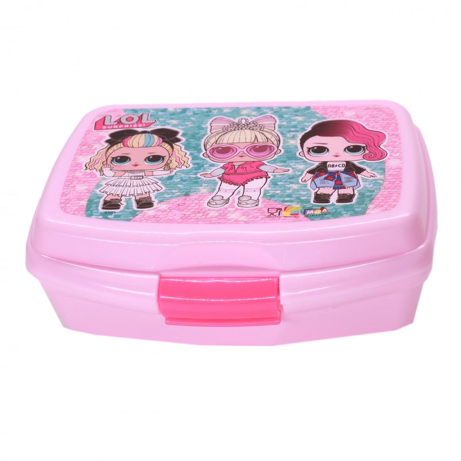 لول- علبة غداء بلاستيك - LOL Plastic Lunch Box