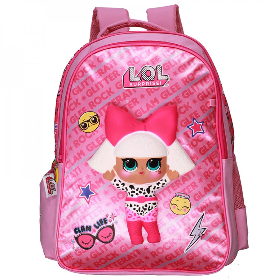 شنطة ظهر , لول , lol , backpack ,شنط مع مقلمية,شنط أطفال