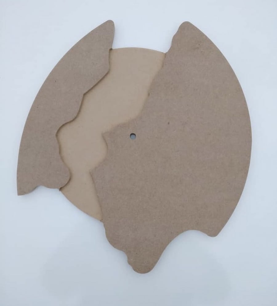 ساعه حاط 6 ملي  خشب mdf متوفره مقاسين