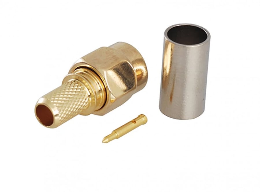 وصلة sma connector تعويض صيانة تعزيز كيبل   RG58 RG142 RG400 LMR195 RG223 للراوتر