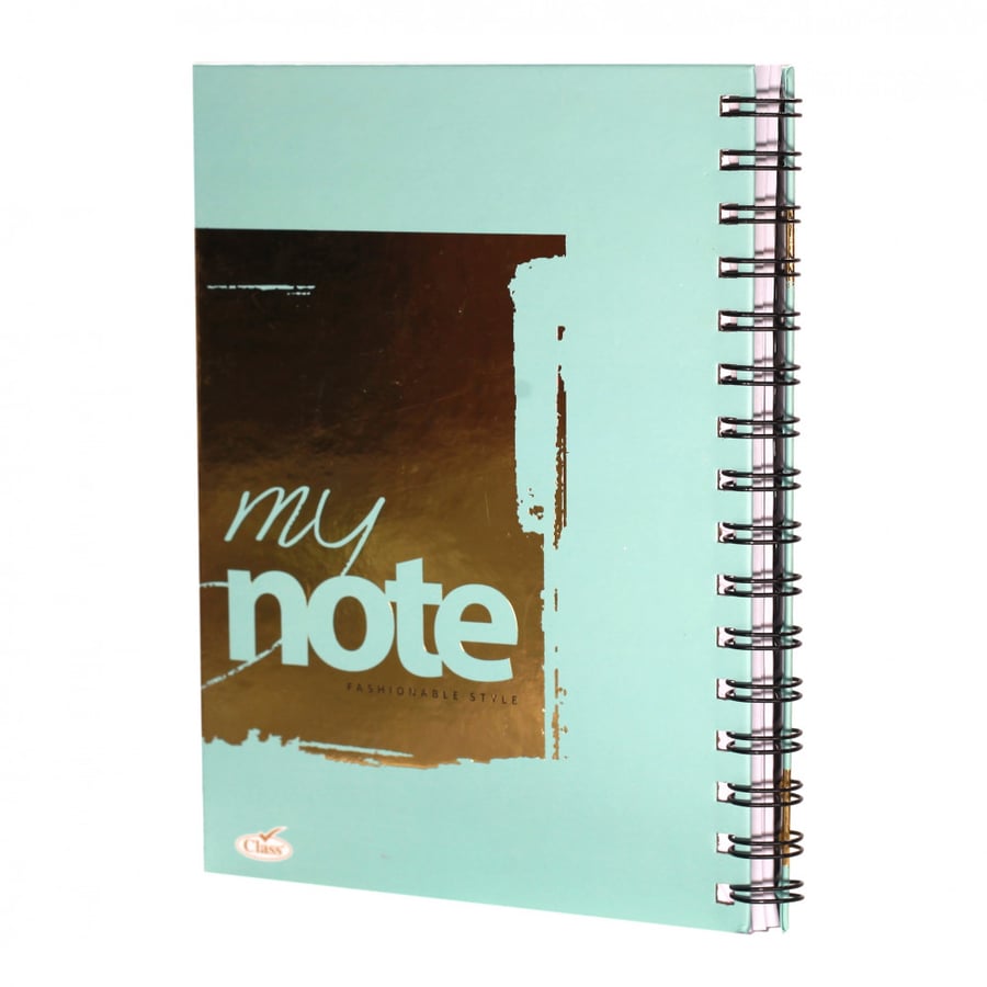 Class - Arabic Record Notebook - 100 Sheets - A5 - Assorted Shapes Class Notebook