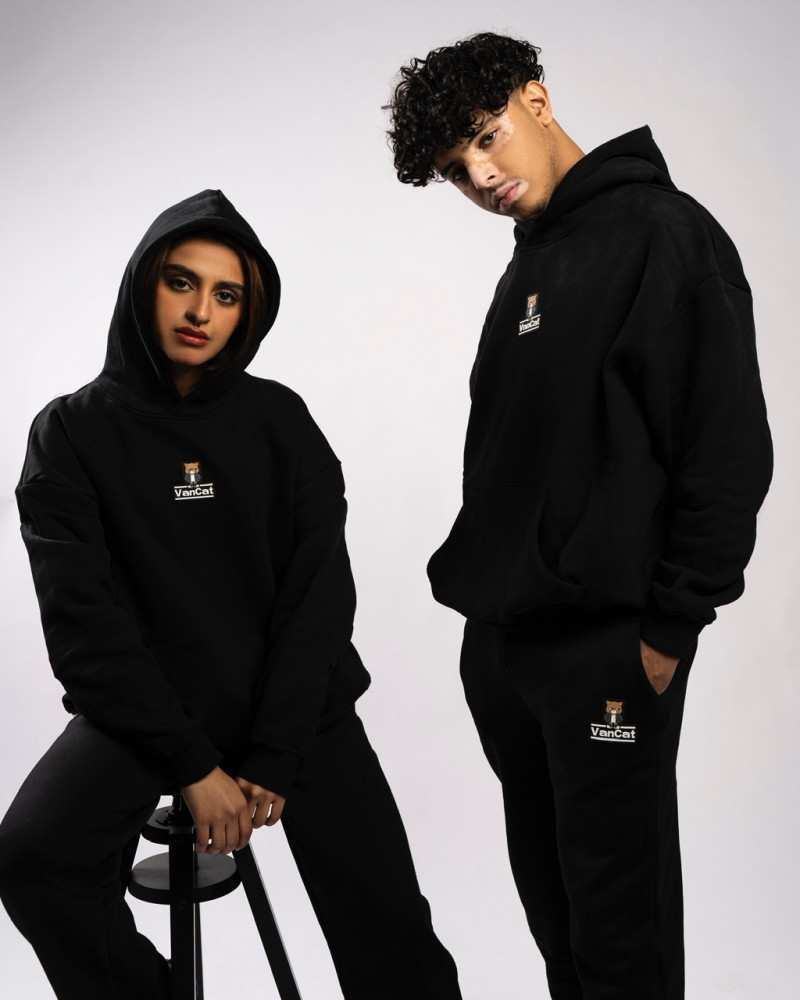 Hoodie With Pants, Black