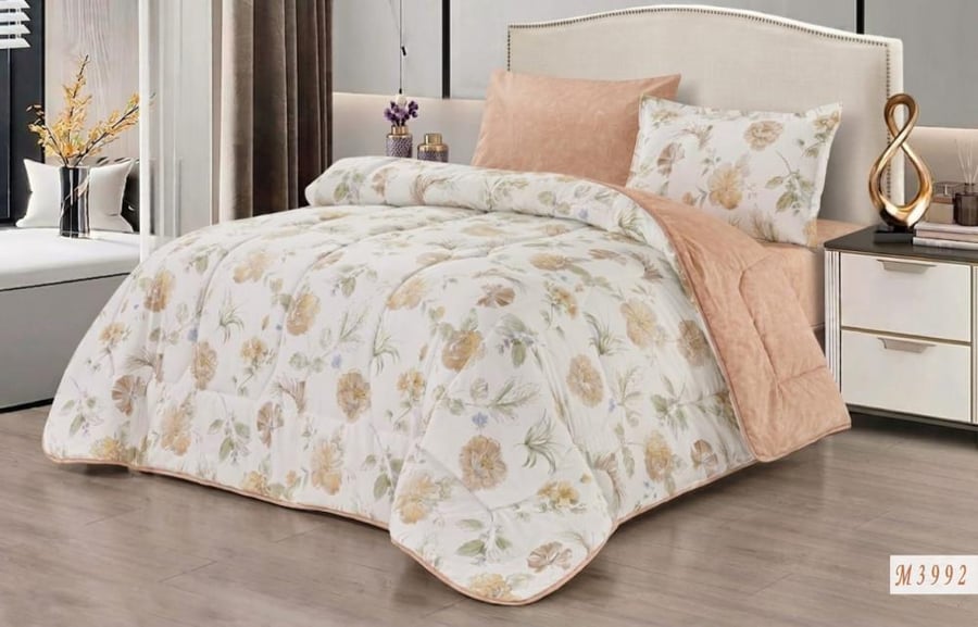 Loran floral bedspread 100% cotton summer single and half