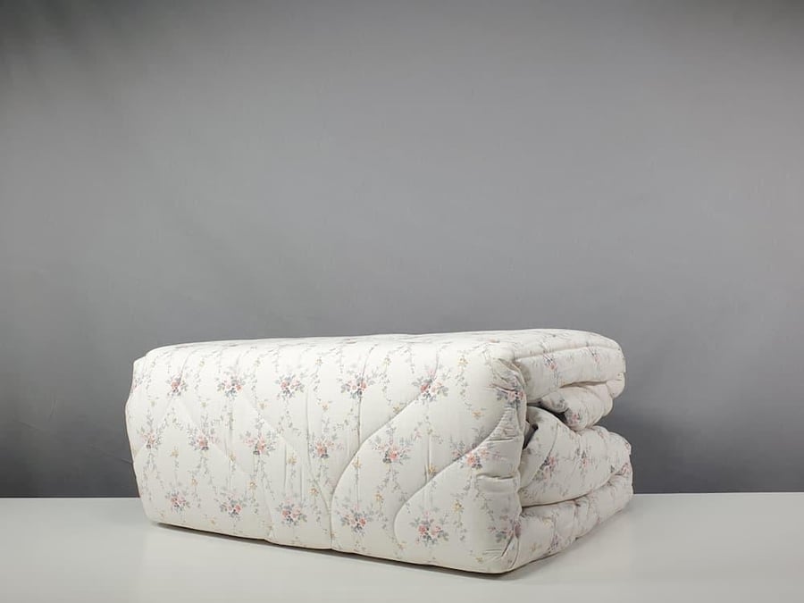 Decorative floral cotton bedspread 100% summer single and half