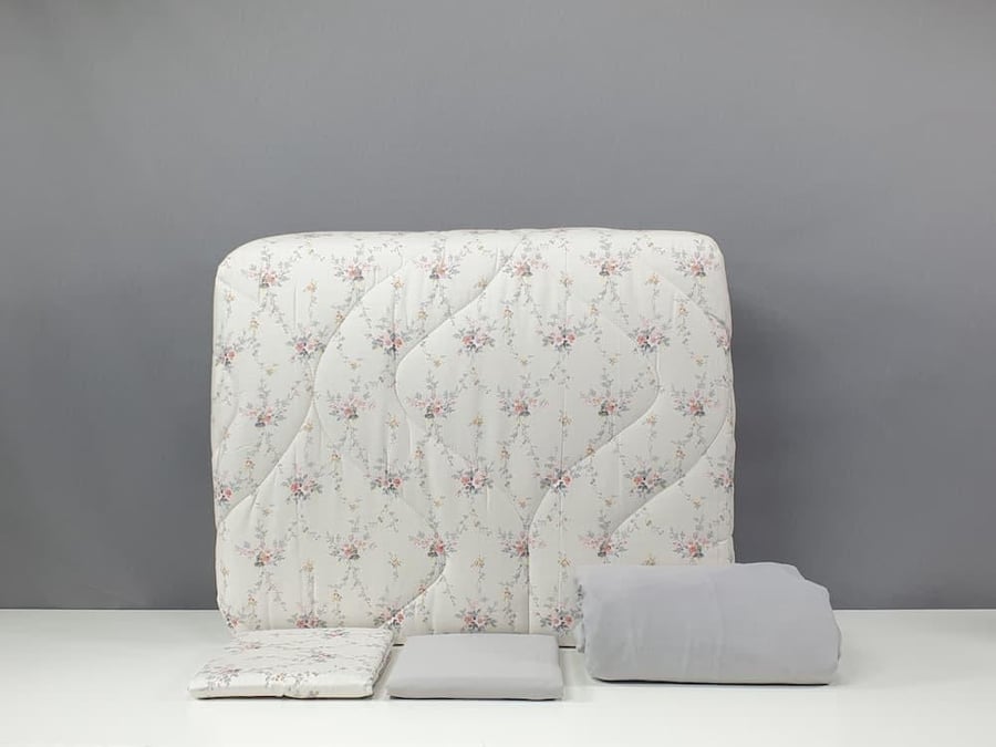 Decorative floral cotton bedspread 100% summer single and half
