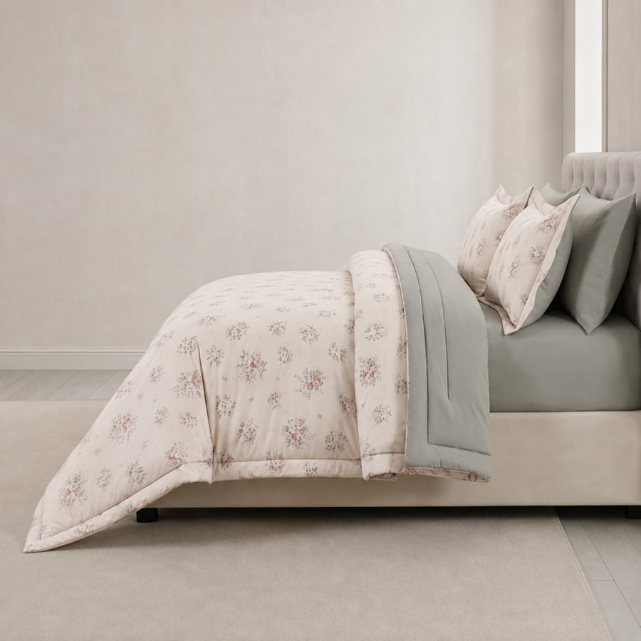 Judy patterned bedspread 8 pieces 100% cotton summer double