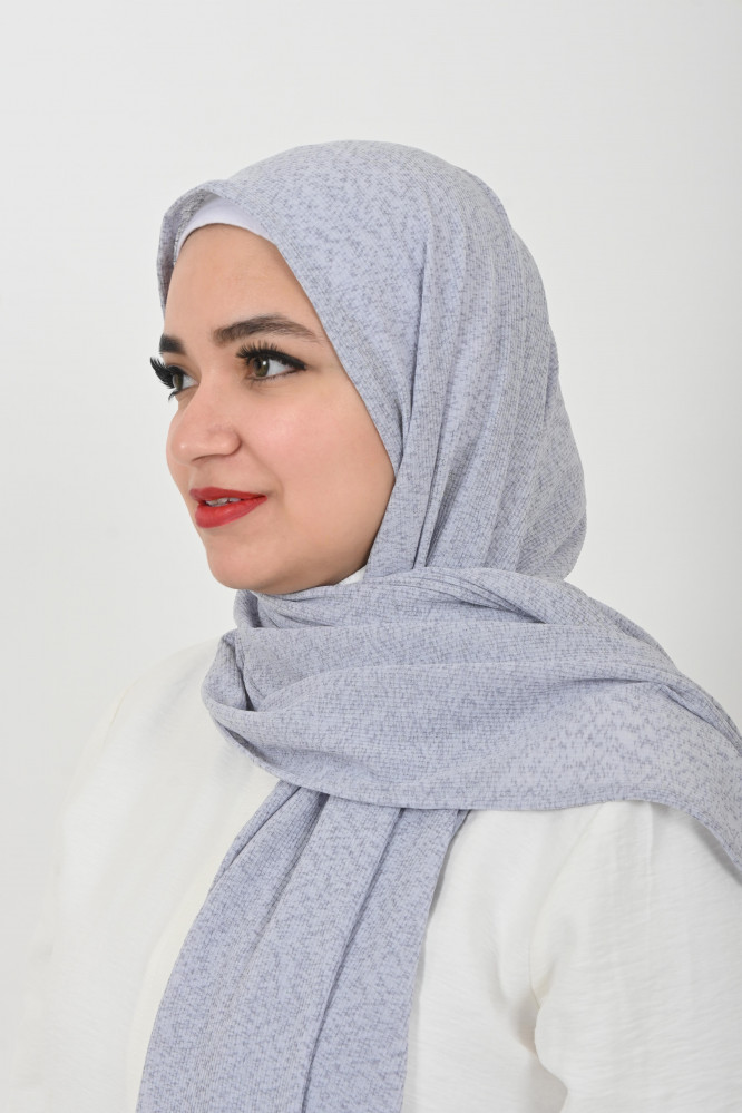 حجاب قطن شاش مميز من بلاك وينج