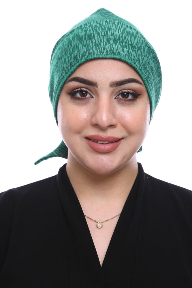 توربان BL القطني المخطط أناقة عصرية وراحة يومية