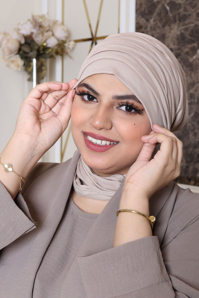 توربان آسيا متعدد الثنيات مع سكارف  من بلاك وينج