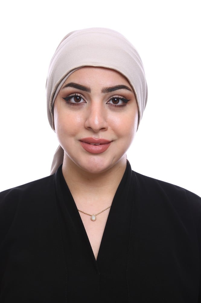 توربان BL البيج من Black Wing بساطة القطن وأناقة لا تقاوم