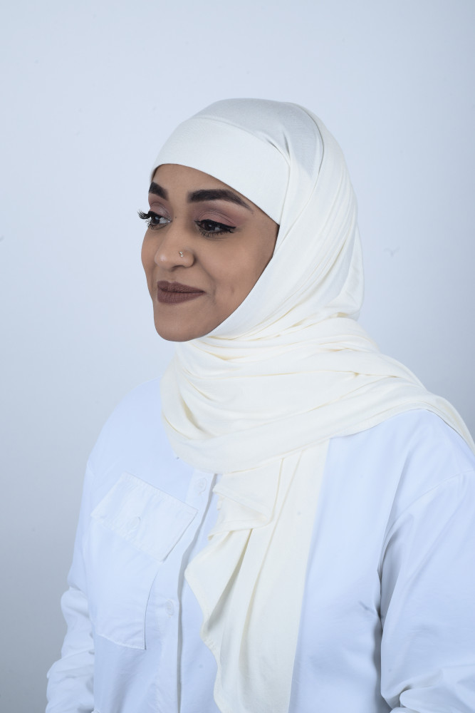 حجاب قطن ربط مقوى