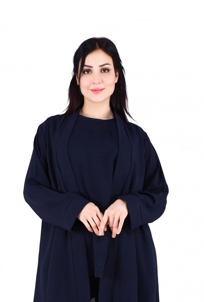 طقم كحلي قصير مجموعة كلاسيكية ثلاث قطع