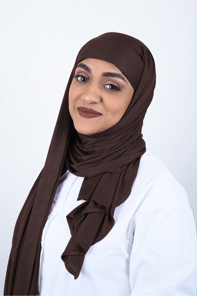 حجاب قطن ربط كويتي
