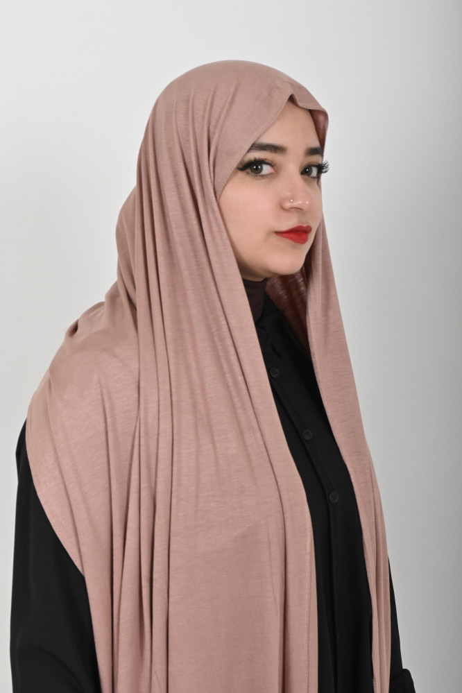 حجاب قطن دبل استرتش من بلاك وينج