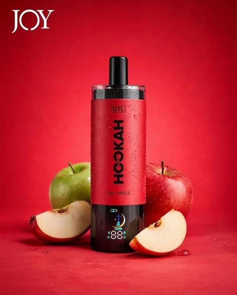 شيشة جوي هوكا 40 ألف موشة JOY Hookah DTL 40,000 Puffs