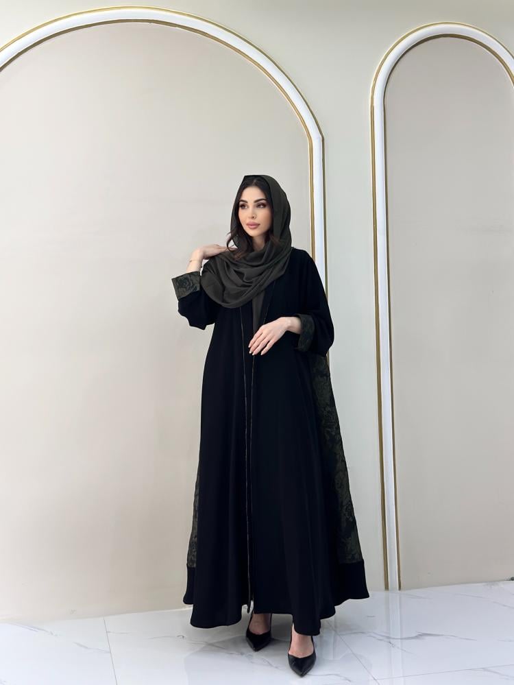 عباية كريب نص كلوش