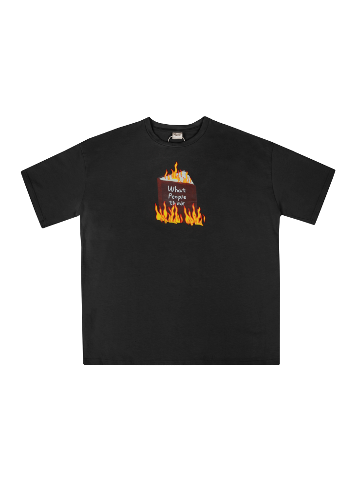 Burning Book T-shirt
