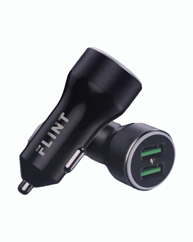 فيلنت-شاحن-سيارة-منفذين-USB-شحن-سريع-بقوة36-واط-متجر-فن-ماركت