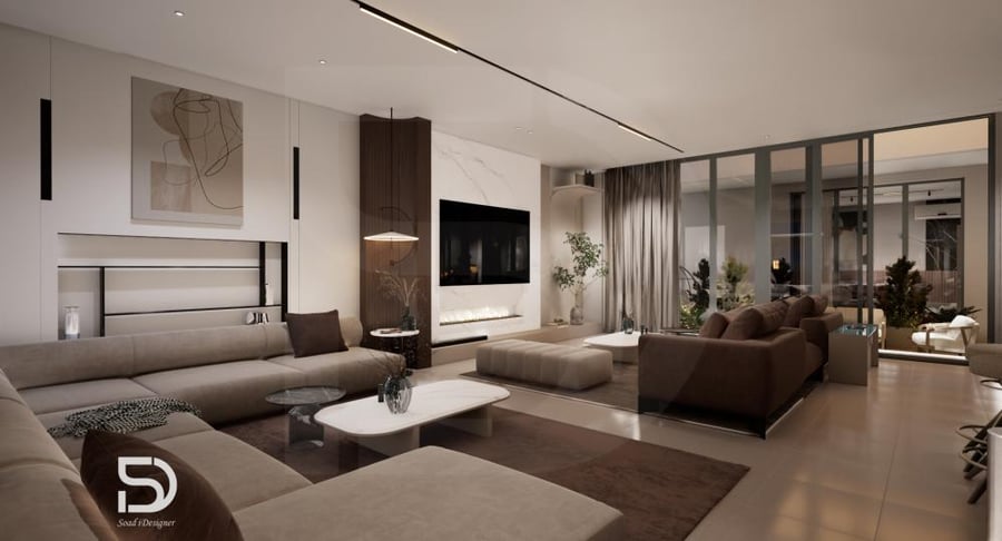 3D residential interior design