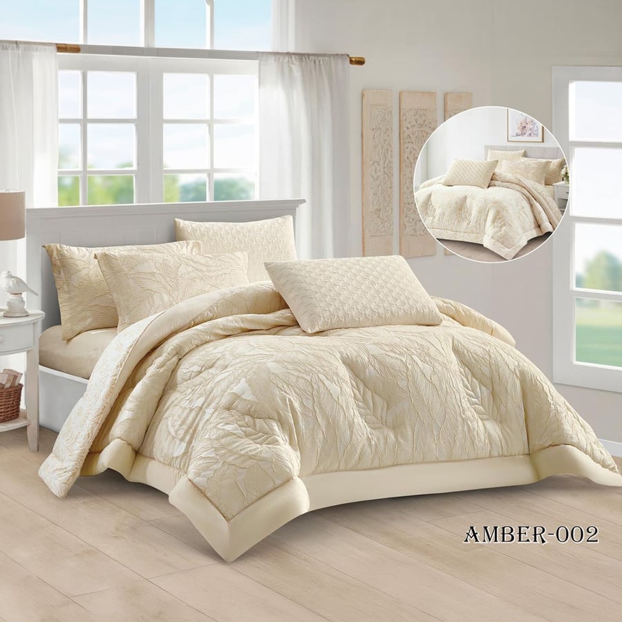 مفرش صيفي نفرين 6قطع AMBER-002