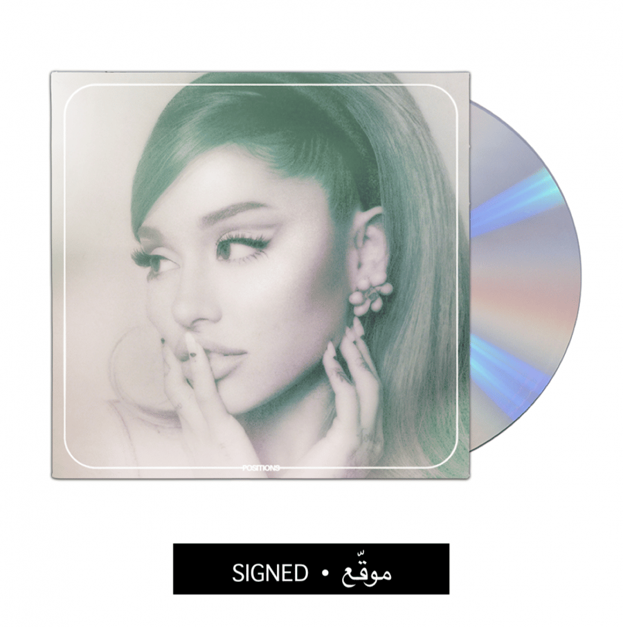 Ariana Grande Signed "Positions" CD