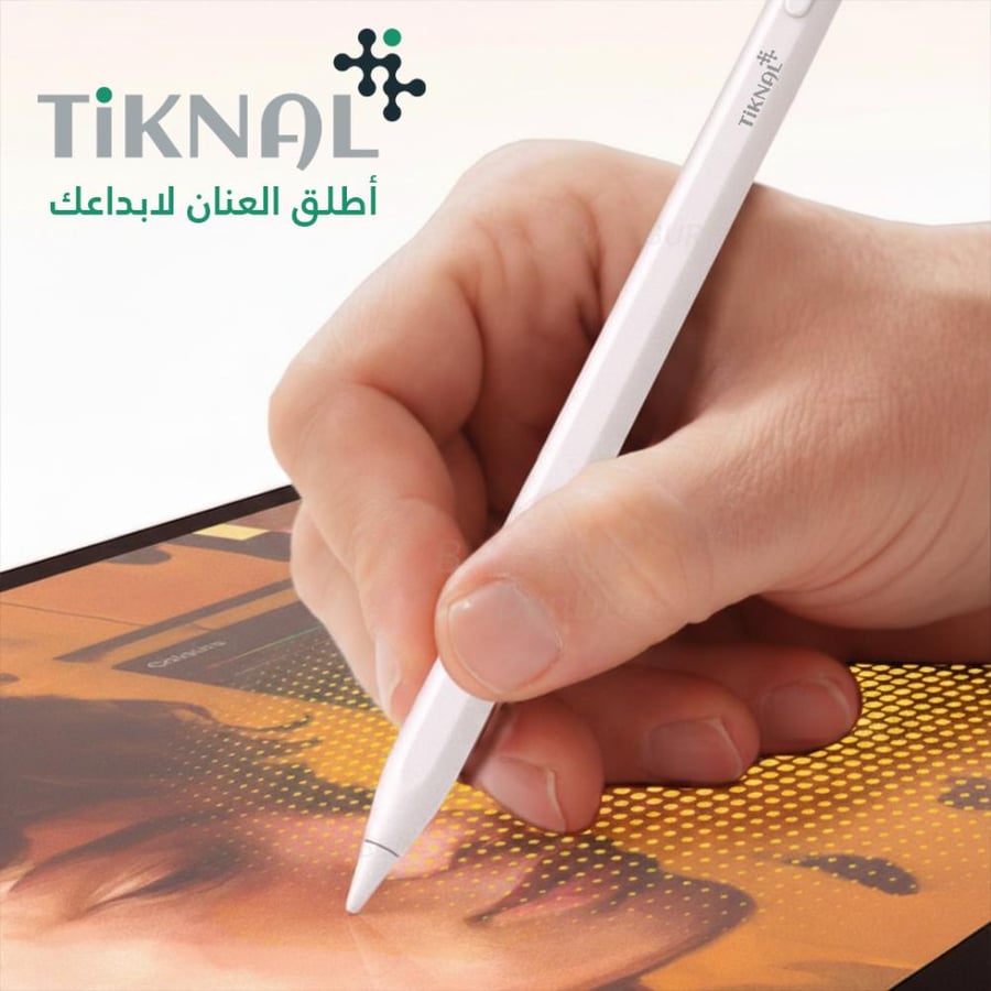 قلم تكنال ستايلس ذكي للكتابة والرسم بدقة عالية مع طرف قابل للاستبدال