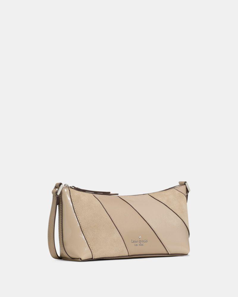 شنطة كيت سبيد - Lenox Suede Mix Mini Crossbody Bag